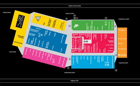 halton outlets mall map.